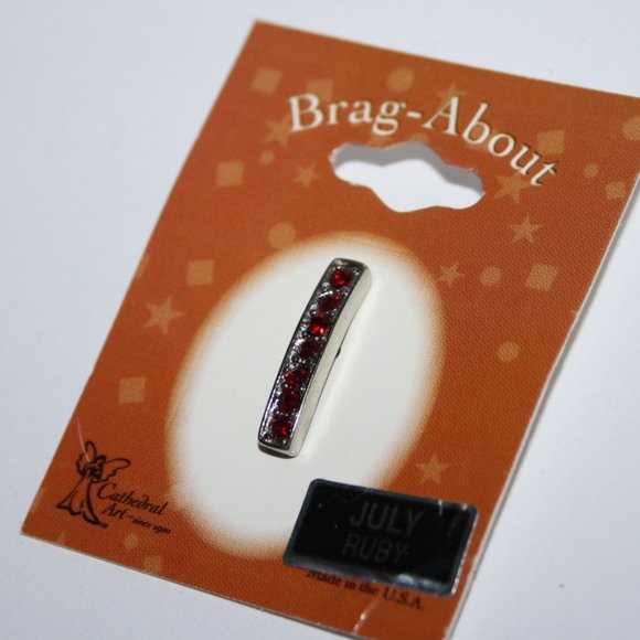 Brag abouts Silver Pendant NWT July